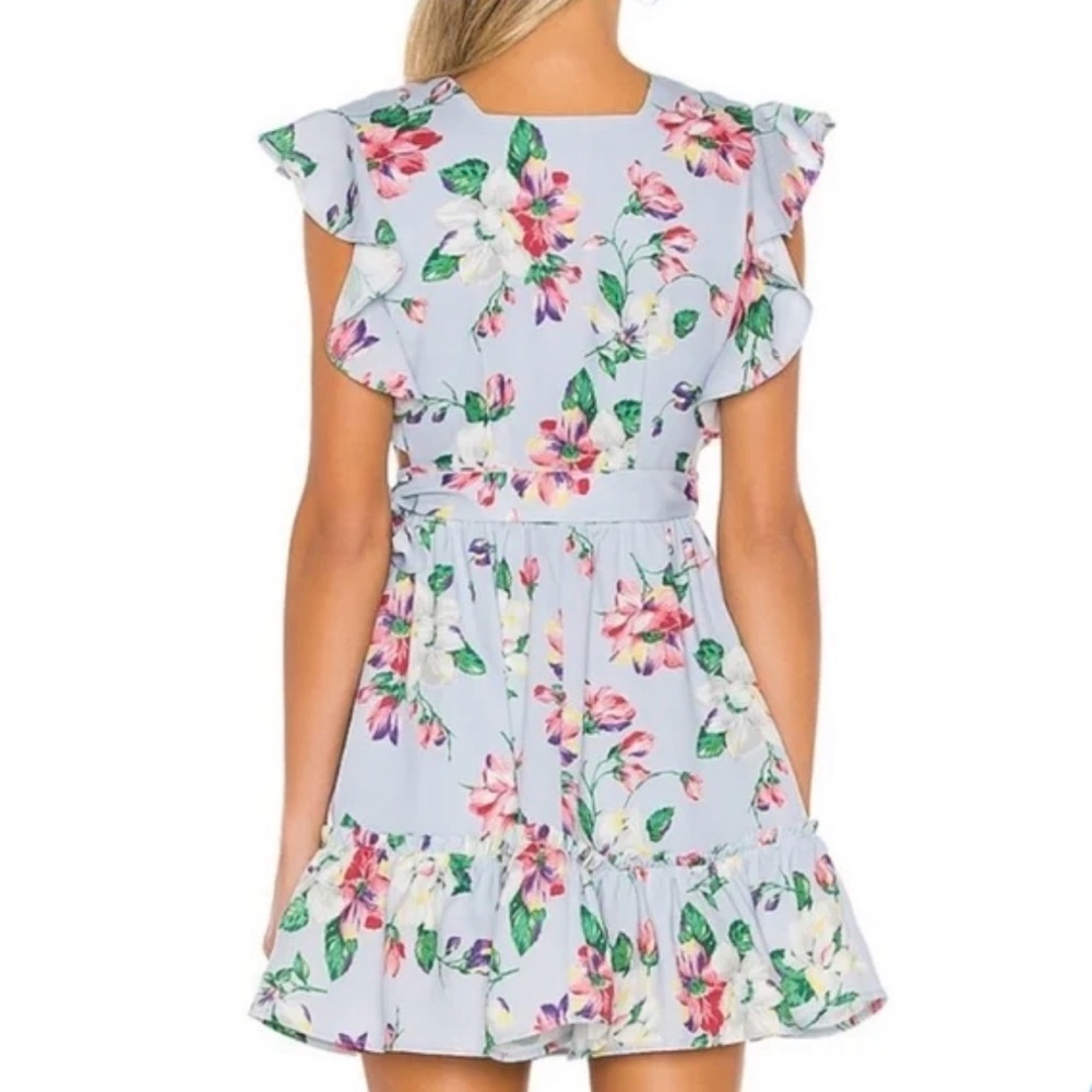 Like New MAJORELLE Misty Dress in Blue Paradise XS - Picture 3 of 4